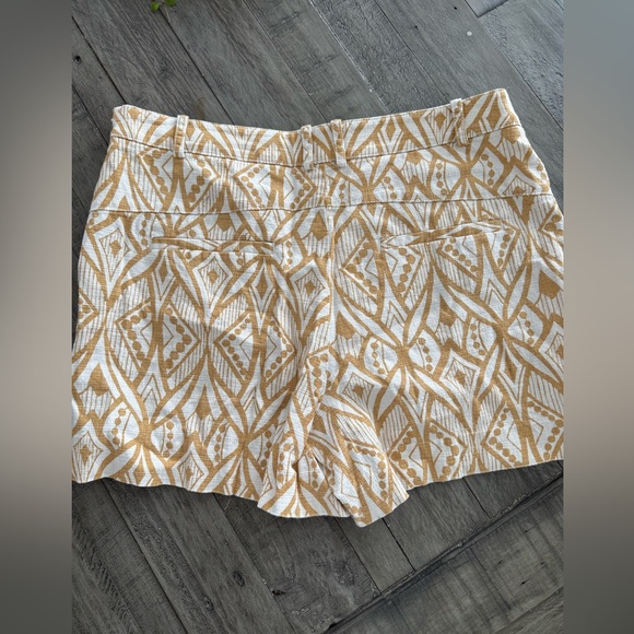 Anthropologie | Elevenses Tiled Tide Shorts, size 10. - Picture 6 of 11